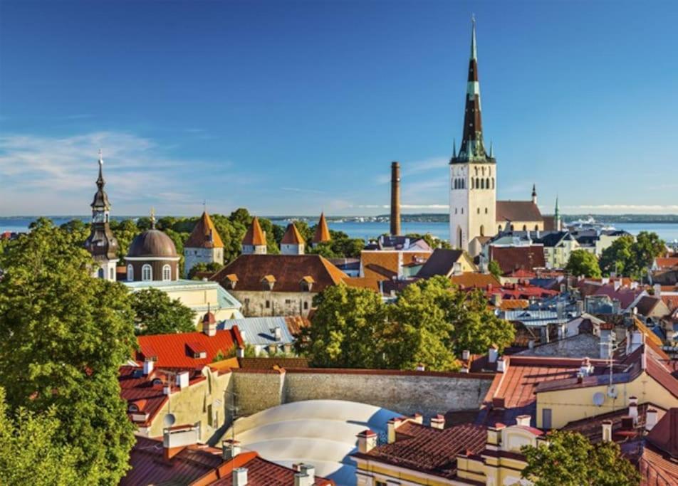 Charming Loft Near Old Town Apartment Tallinn Exterior photo
